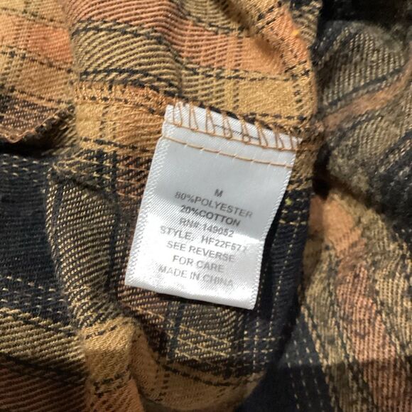 Fashion nova Briella Cropped Plaid Shirt Mustard/combo brown yellow - Picture 13 of 16